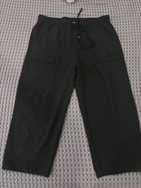 Jules & Leopold Black barrel Drawstring Joggers